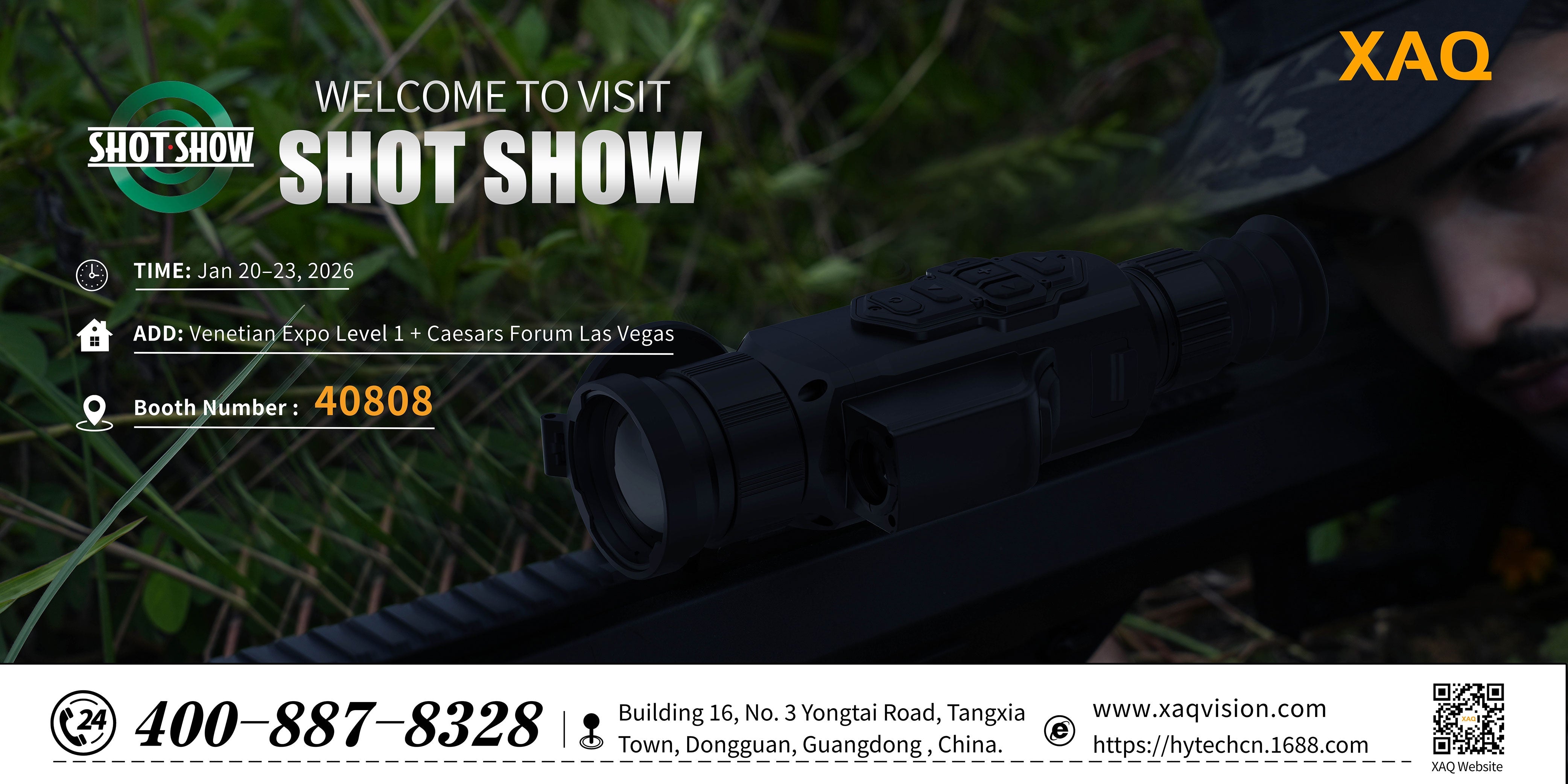 Join XAQ at SHOT Show 2026: Discover the Future of Thermal Imaging in Las Vegas