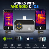 Charger l'image dans la galerie, HT-C423 Mobile Phone Thermal Imager（ISR 512×384）