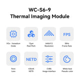 Afbeelding in Gallery-weergave laden, THERMAL IMAGING CAMERA WC-S6-9.1